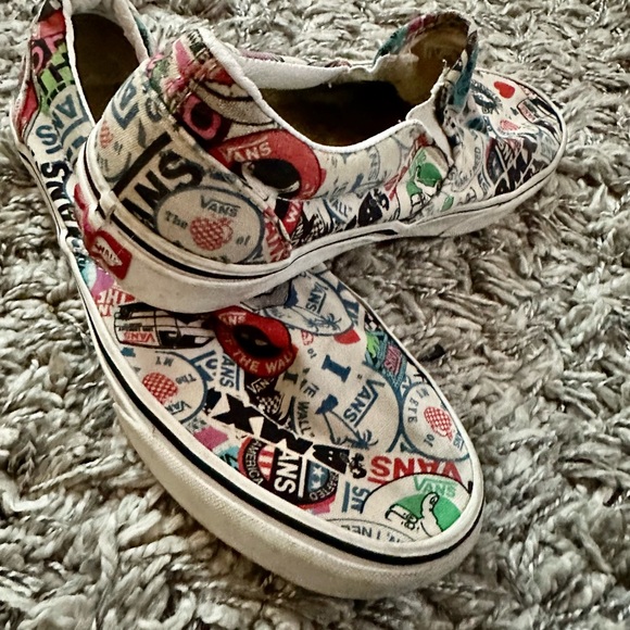 Vans Classic Slip-on Sticker Mash-Up Sneaker - Picture 3 of 8